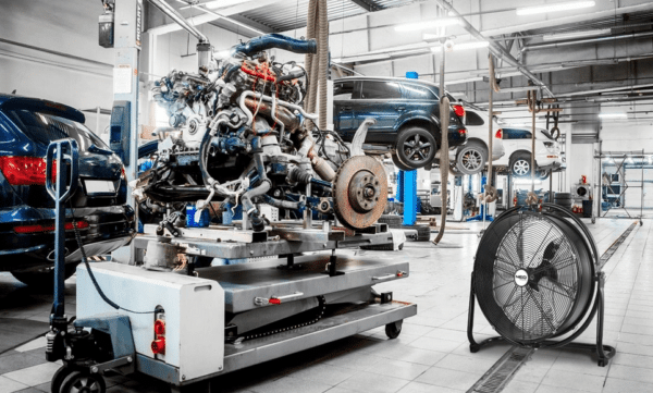 Kraftfuld Industriventilator