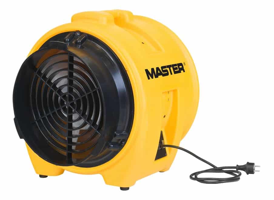 Ekstra robust bærbar rørventilator 40 cm, 750W, 7800 m³/t – Master BL 8800